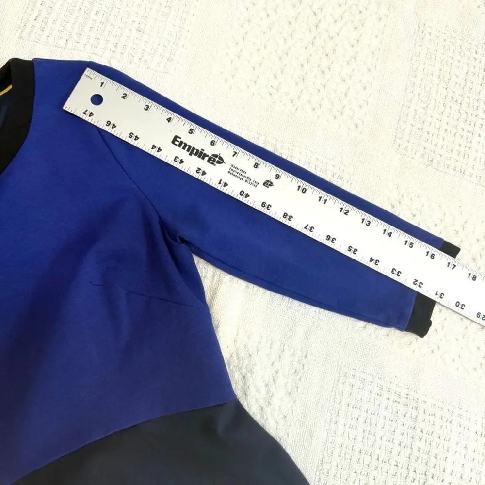 Boden 10 Louise color block ponte‎ 1/2 sleeve dress D3 2956 - Picture 6 of 12